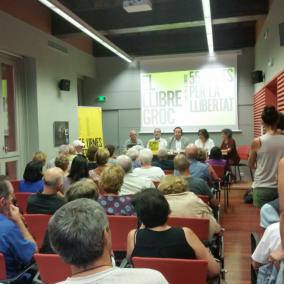 Presentation of the "yellow book" in the Casa de la Generalitat, in Perpignan