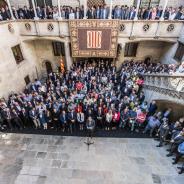 Acte au parlement de Catalogne (Jordi Borràs)