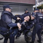 Police brutality on October 1, 2017 (Marc Martí i Font)