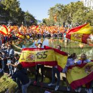 Manifestació unionista el 29 d'octubre 2017 (Sandra Lázaro)