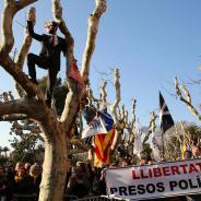 Maifestació per la llibertat dels presos polítics (Elisenda Pons)